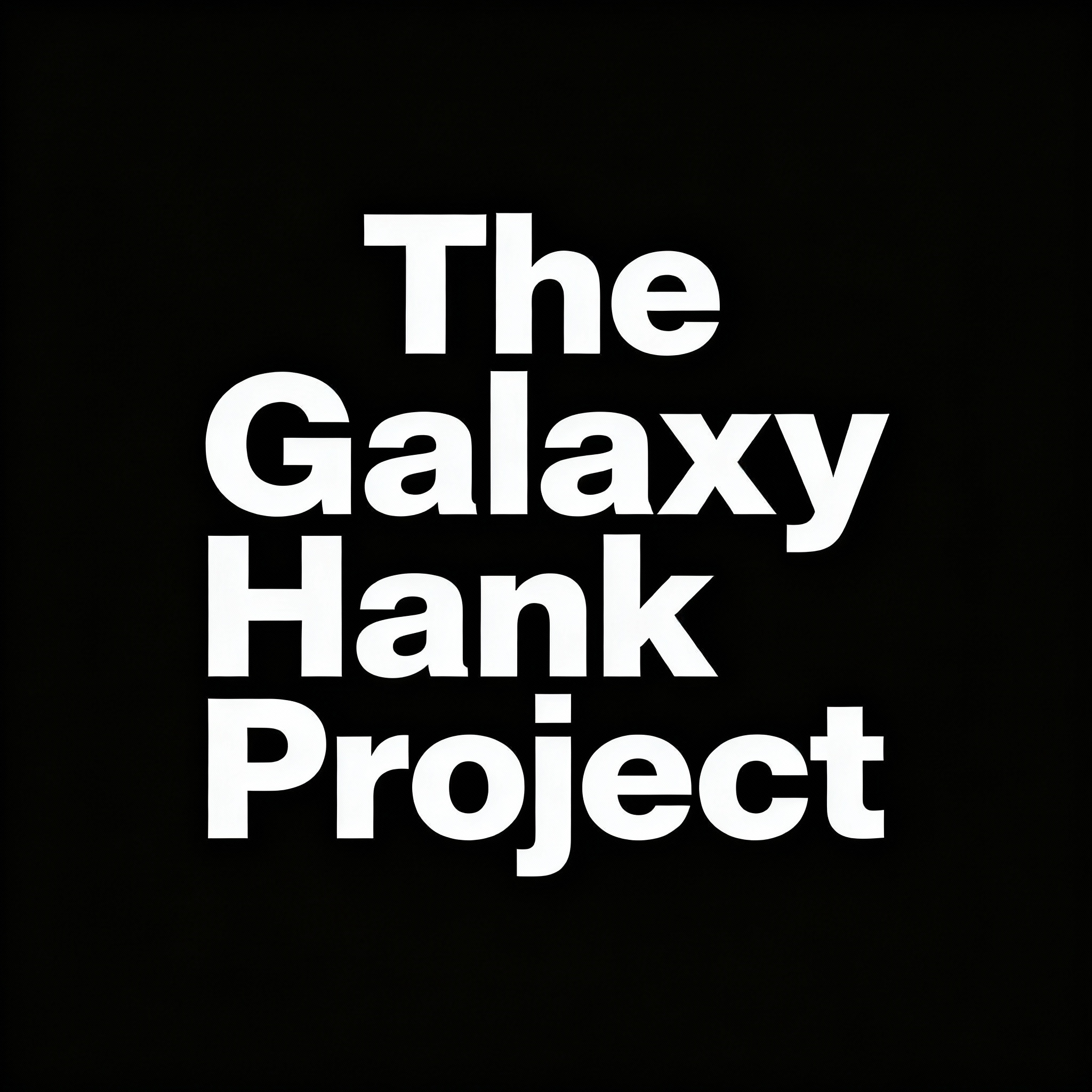 Logo the galaxy hank project